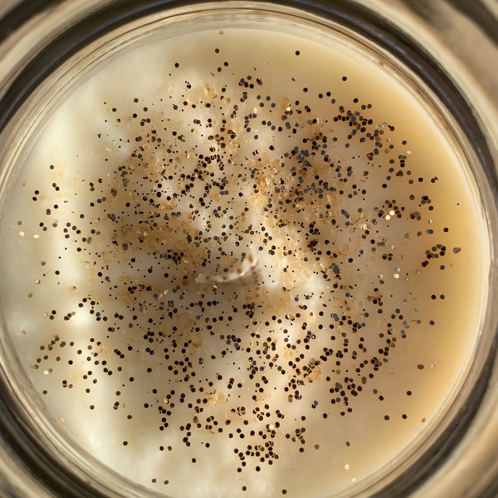 Handmade Soy Wax Candle “Creme Brûlée”